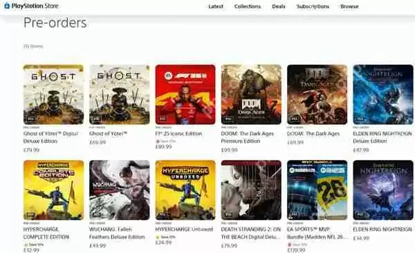 《羊蹄山之魂》登顶全球多个国家PS商城预购排行