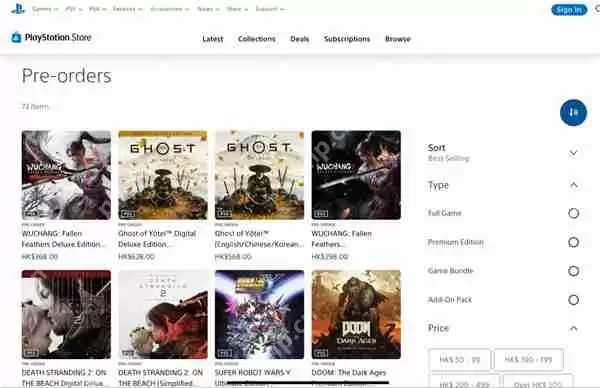 《羊蹄山之魂》登顶全球多个国家PS商城预购排行