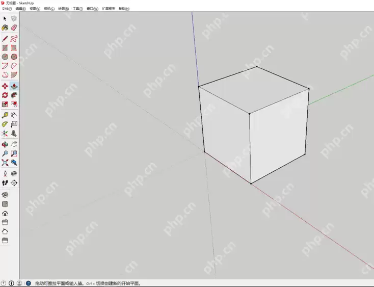 草图大师怎么绘制圆边立方体模型 制作圆边立方体模型方式一览