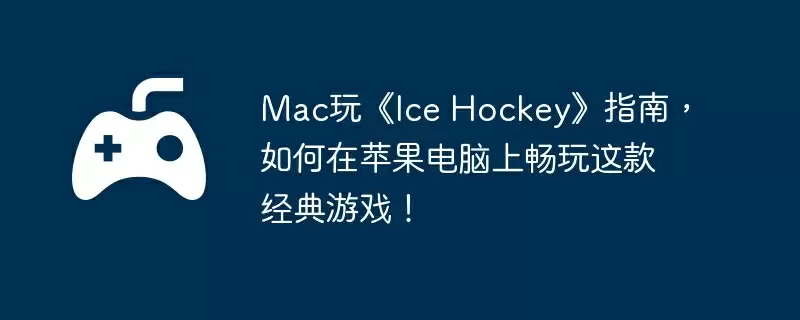 Mac玩《Ice Hockey》指南,如何在苹果电脑上畅玩这款经典游戏!