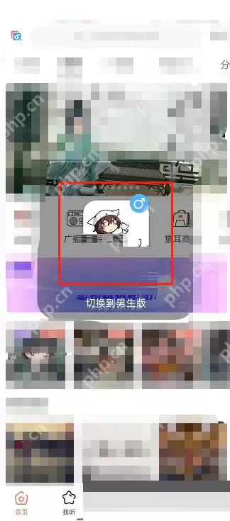 猫耳fm版本怎么切换