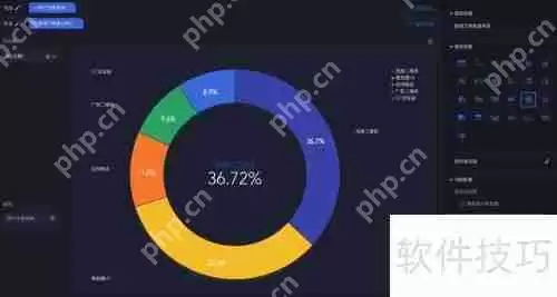 如何用BDP个人版制作漂亮饼图