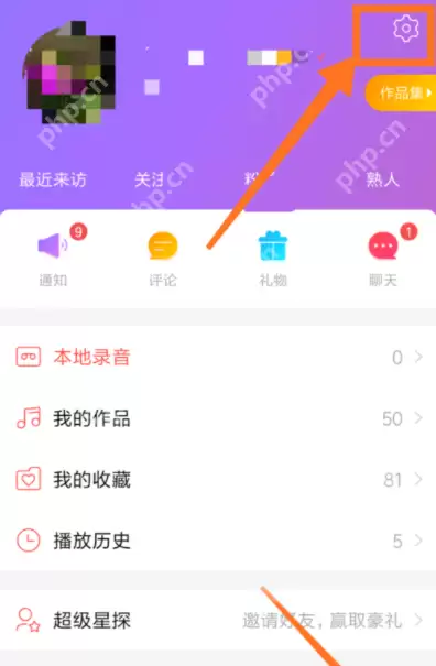 在唱吧APP中怎么设置自己在房间里隐身?设置自己在房间里隐身的方法说明