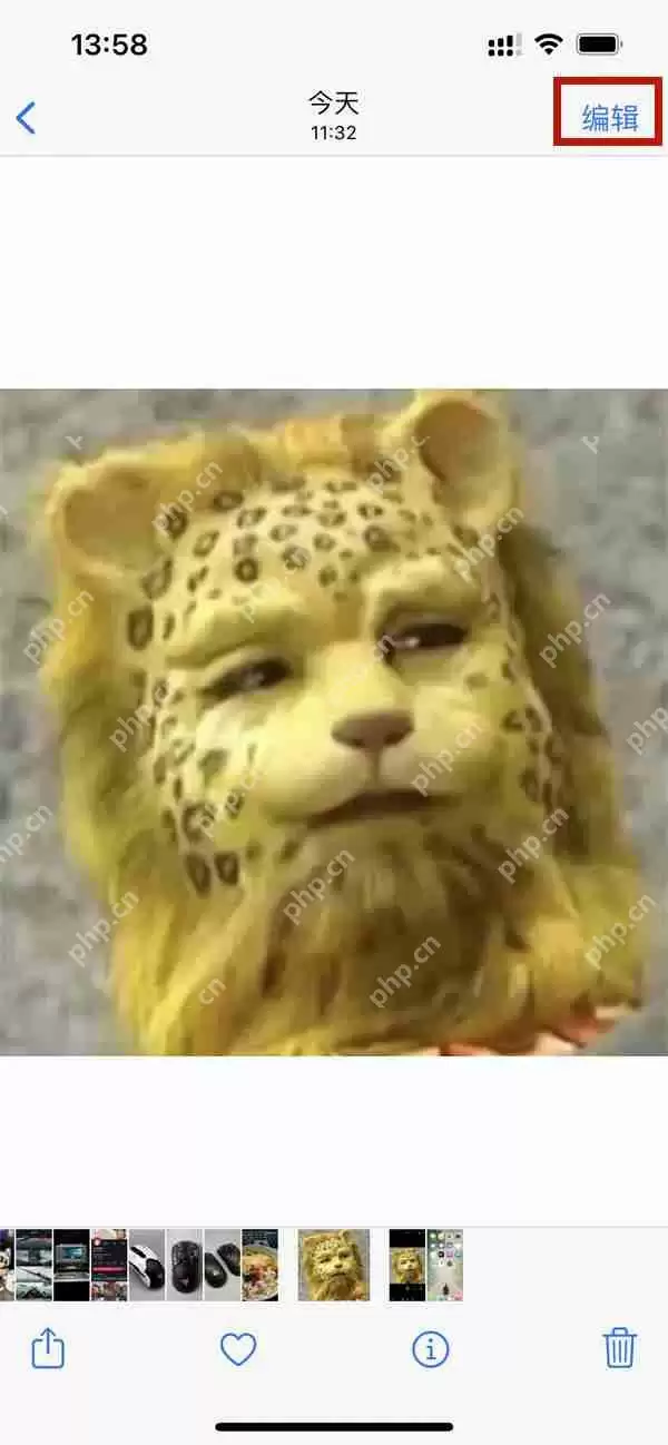 苹果手机相片自动旋转怎么调