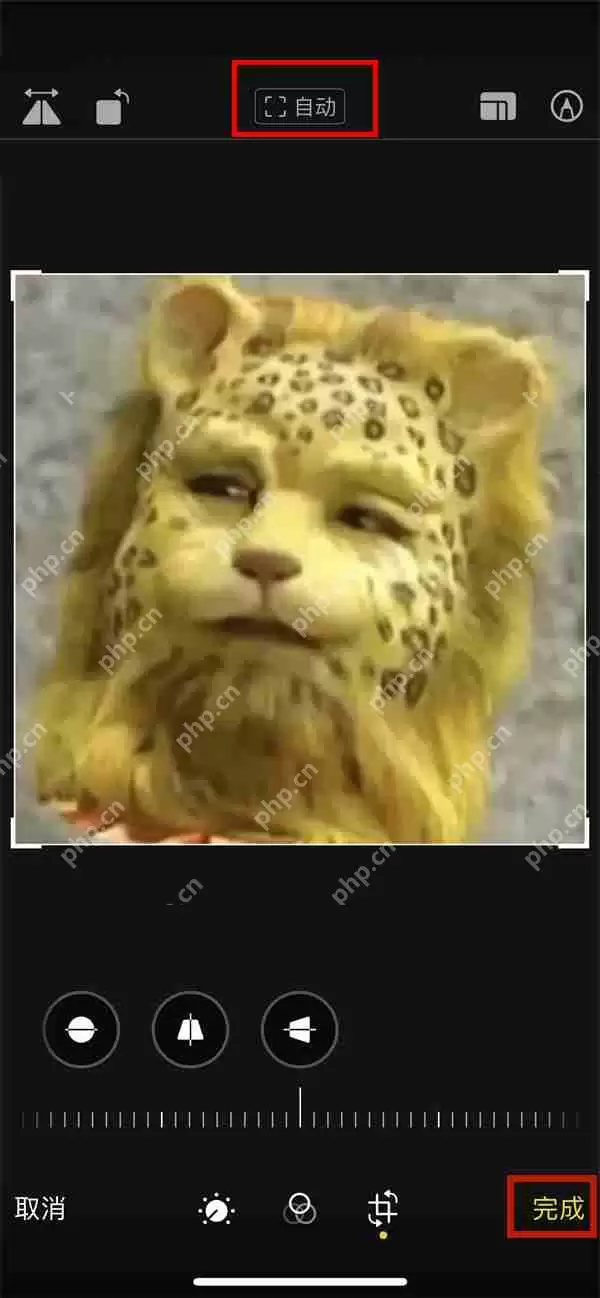 苹果手机相片自动旋转怎么调