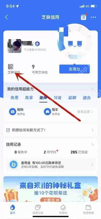 支付宝怎么出示工作证