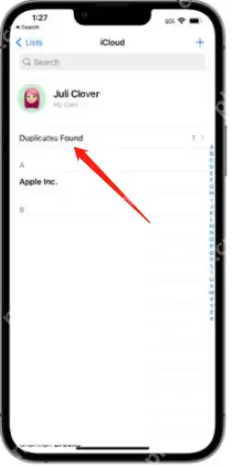 iOS16怎么一键合并重复联系人