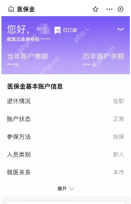 支付宝医保个人账户余额怎么查询