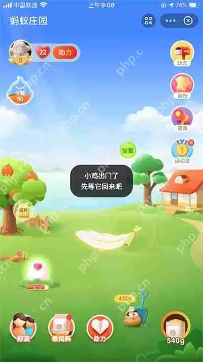 蚂蚁庄园小鸡去哪了