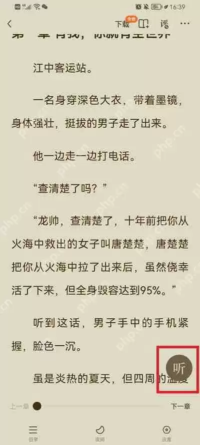 番茄小说怎么下载小说语音包