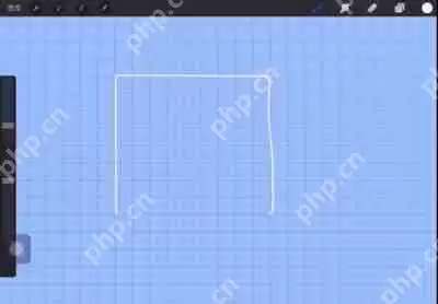 Procreate怎么画矩形空心框