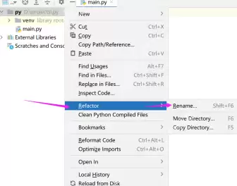 pycharm如何重命名项目？pycharm重命名项目的方法