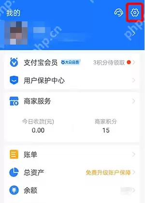 支付宝国际版怎么切换