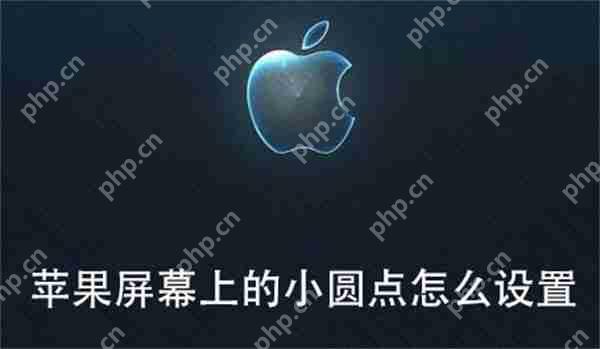 苹果屏幕上的小圆点怎么设置