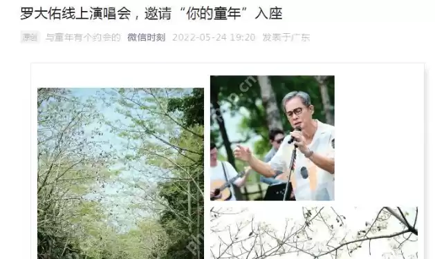 微信罗大佑线上演唱会怎么看