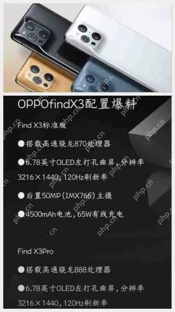 OPPOfindx3参数配置