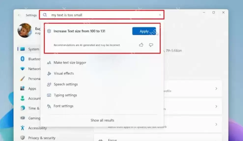 Win11 设置 AI 智能体初体验:洞察用户需求,实现智能调整