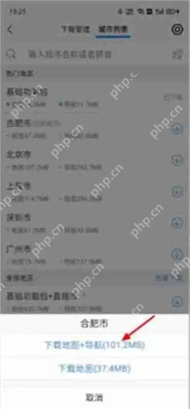 高德地图怎么无网络导航