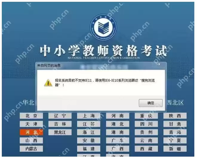 教师资格证报名时浏览器不兼容怎么解决？3种解决办法分享