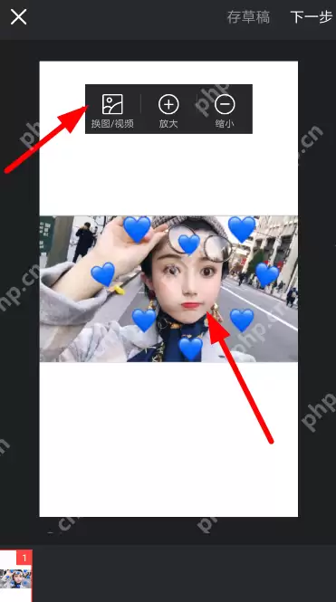 在趣推里怎么替换模板默认图片？替换模板默认图片的方法说明