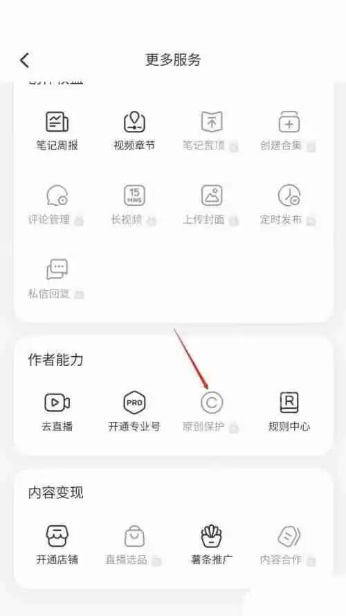 小红书原创保护怎么申请