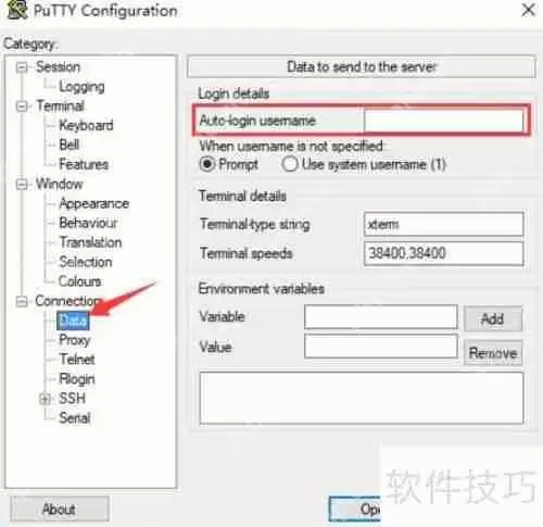 PuTTY保存密码的方法