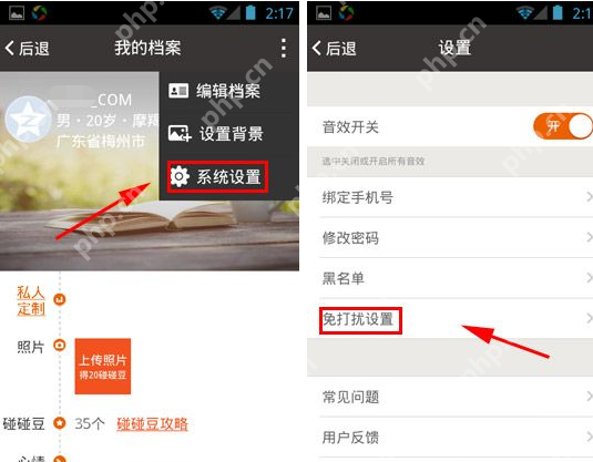 碰碰怎么设置免打扰？设置免打扰的方法介绍
