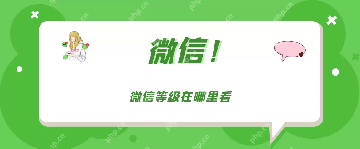 微信等级在哪里看