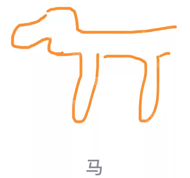 QQ画图红包怎么画马 QQ画图红包马画法一览