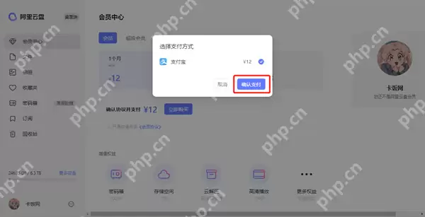 阿里云盘会员在哪里买