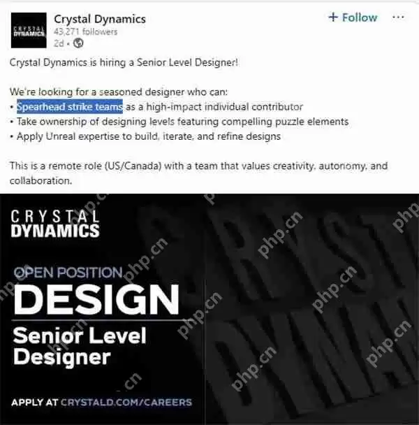 《古墓丽影》系列新作开发或将完成 现已开始打磨