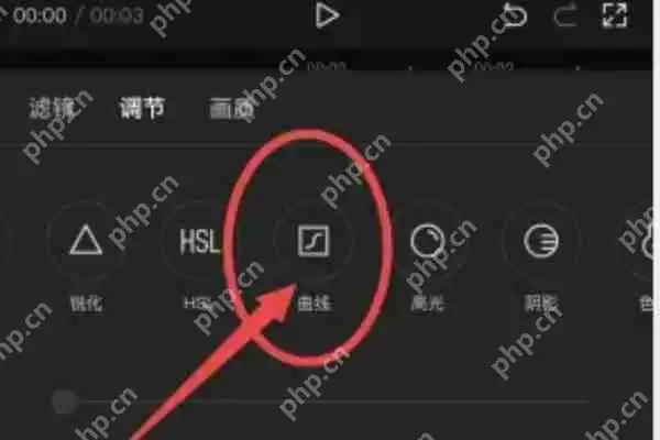 剪映怎么调出贝加尔曲线