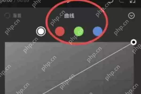 剪映怎么调出贝加尔曲线