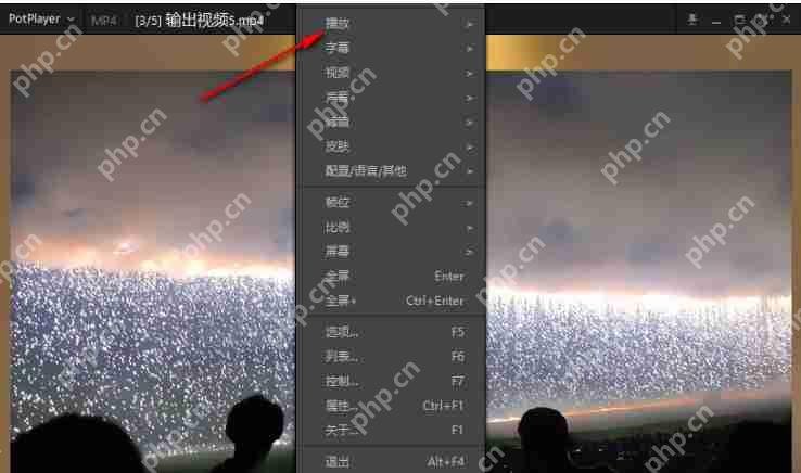 potplayer怎么逐帧播放视频-potplayer逐帧播放视频的方法