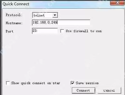 使用SecureCRT怎么创建telnet连接-SecureCRT使用教程