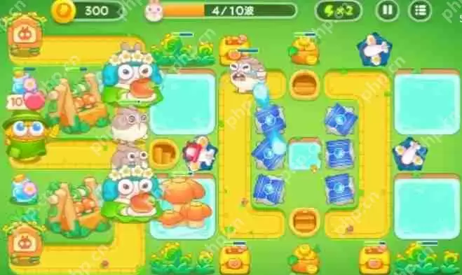 保卫萝卜4绿野奇缘第52关攻略