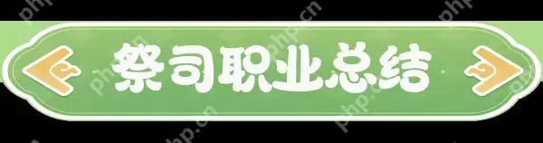 云海之下祭司职业全面解析：后排治疗核心技能与团队搭配指南