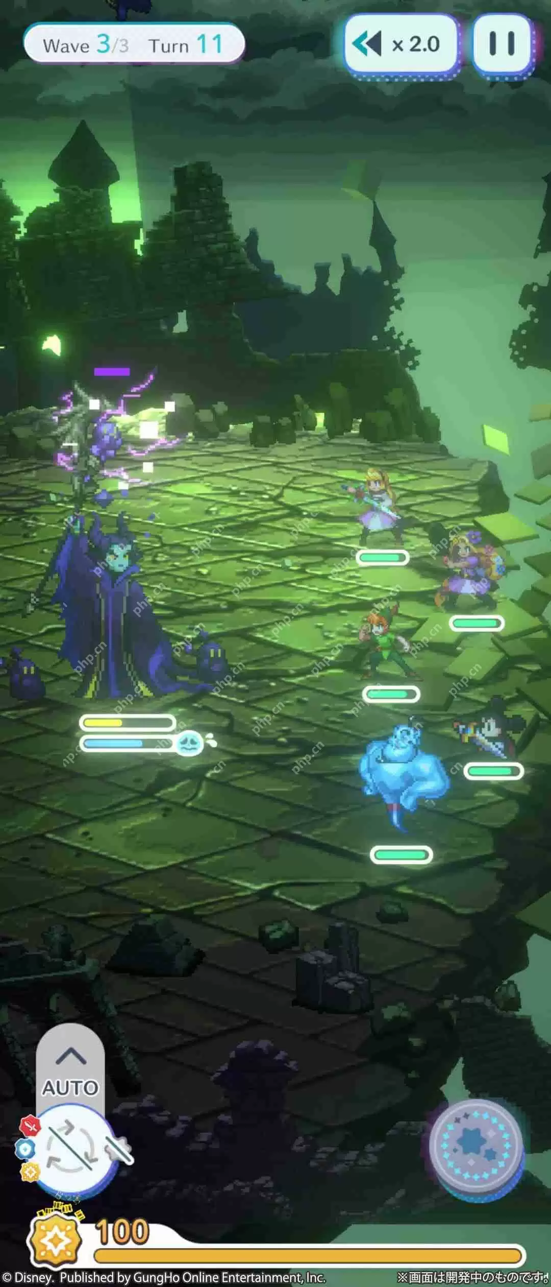 《Disney Pixel RPG》现已正式推出 与「迪士尼」角色们一同踏上游览游戏世界的大冒险！