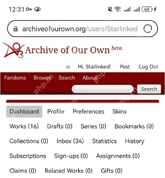 ao3镜像站入口 ao3网站镜像入口2025 - 游乐网