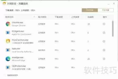 如何实时监控电脑的网络流量使用情况