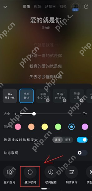 酷狗音乐悬浮歌词怎么关闭?酷狗音乐悬浮歌词关闭方法