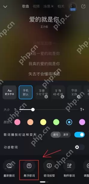 酷狗音乐悬浮歌词怎么关闭?酷狗音乐悬浮歌词关闭方法
