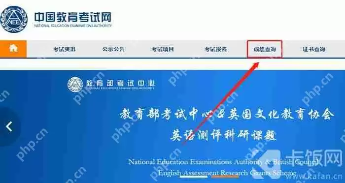 英语四六级成绩怎么查