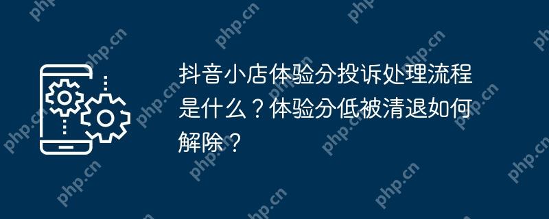 抖音小店体验分投诉处理流程是什么？体验分低被清退如何解除？