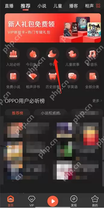 喜马拉雅fm专注学习模式怎么开启