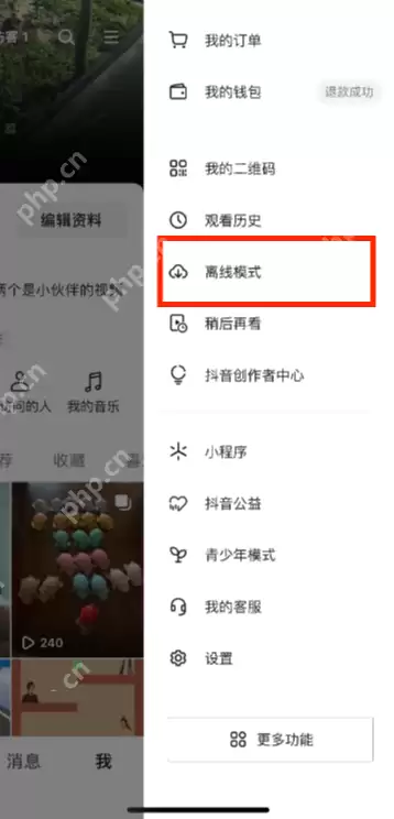 抖音怎么开启没网看视频功能 抖音开启没网看视频功能步骤介绍