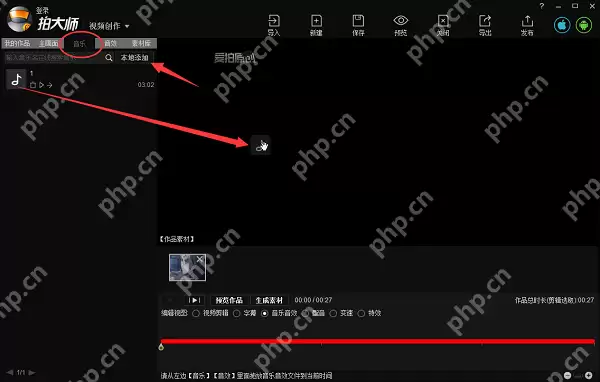 拍大师怎么消音？拍大师消音操作步骤分享