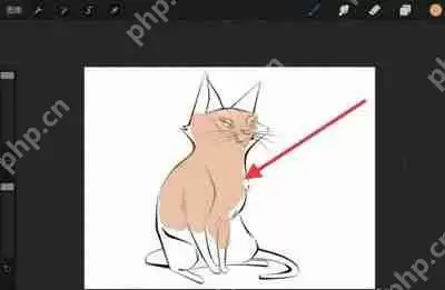 Procreate怎么填色不覆盖线稿