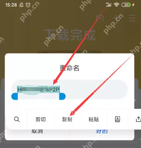 迅雷下载文件名如何复制
