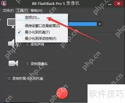 BB FlashBack录像机摄像头捕获视频测试